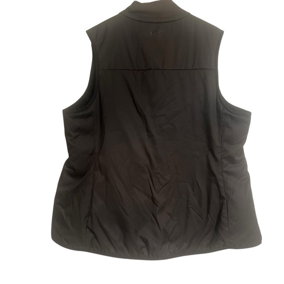 Nike Black Vest Reversible Faux Fur XL - Picture 5 of 13